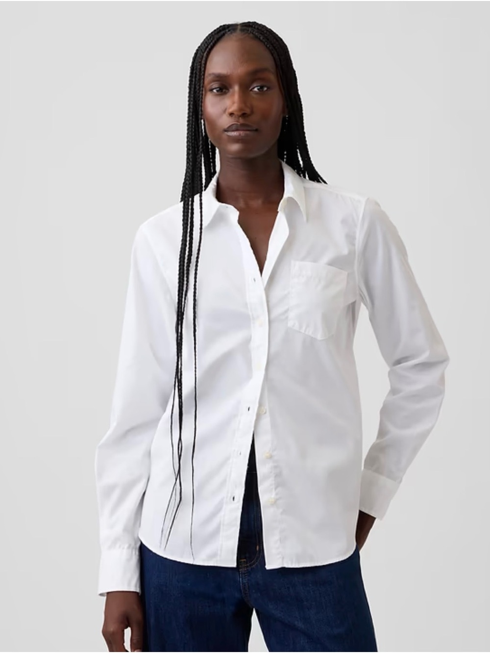 Gap Classic Perfect shirt with organic cotton - Button-Down Shirt